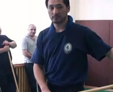 Михаил Рябко тренирует японца Мичи